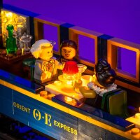LMB 2.0 Kit de lumi&egrave;re pour LEGO&reg; 21344 Le train Orient-Express