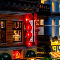 LMB 2.0 Kit de lumi&egrave;re pour LEGO&reg; 10246 Le bureau du d&eacute;tective