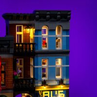 LMB 2.0 Kit de lumi&egrave;re pour LEGO&reg; 10246 Le bureau du d&eacute;tective