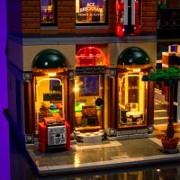 LMB 2.0 Kit de lumi&egrave;re pour LEGO&reg; 10246 Le bureau du d&eacute;tective