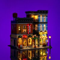 LMB 2.0 Kit de lumi&egrave;re pour LEGO&reg; 10246 Le bureau du d&eacute;tective