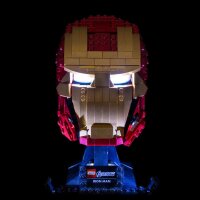 Kit di illuminazione a LED per LEGO® 76165 Marvel Casco di Iron Man