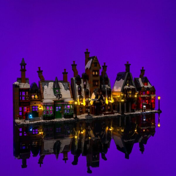 LMB 2.0 Kit de lumi&egrave;re pour LEGO&reg; 76457 Harry Potter - Village de Pr&eacute;-au-Lard &ndash; &Eacute;dition Collector