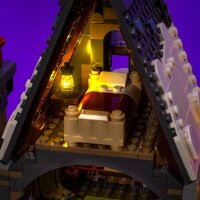 LMB 2.0 Kit de lumi&egrave;re pour LEGO&reg; 76457 Harry Potter - Village de Pr&eacute;-au-Lard &ndash; &Eacute;dition Collector