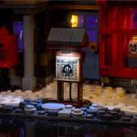 LMB 2.0 Kit de lumi&egrave;re pour LEGO&reg; 76457 Harry Potter - Village de Pr&eacute;-au-Lard &ndash; &Eacute;dition Collector