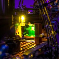 LMB 2.0 Kit di illuminazione a LED per LEGO&reg; 10365 Nave pirata del Capitano Jack Sparrow