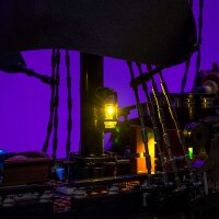 LMB 2.0 Kit di illuminazione a LED per LEGO&reg; 10365 Nave pirata del Capitano Jack Sparrow
