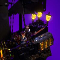 LMB 2.0 Kit di illuminazione a LED per LEGO&reg; 10365 Nave pirata del Capitano Jack Sparrow