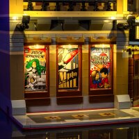 LMB 2.0 LEGO&reg; 10232# Palace Cinema Light Kit