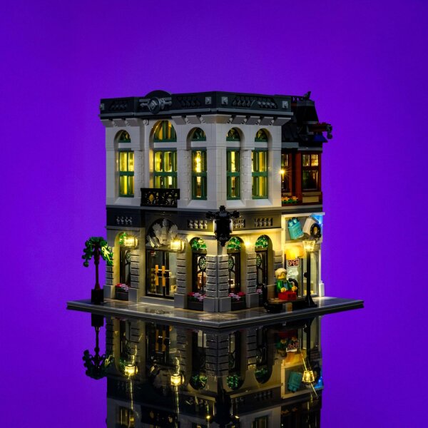 LMB 2.0 LEGO&reg; 10251# Creator Brick Bank Light Kit