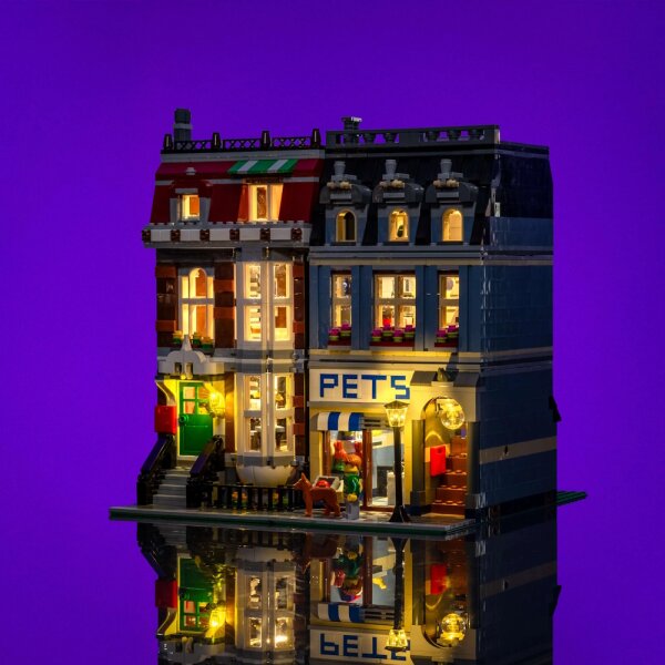 LMB 2.0 LED Licht Set f&uuml;r LEGO&reg; 10218 Zoohandlung