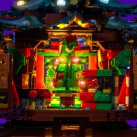 LMB 2.0 Kit de lumi&egrave;re pour LEGO&reg; 41843 Sapin de No&euml;l familial (LED blanc chaud)