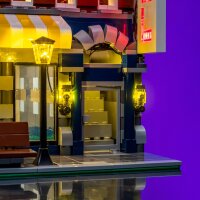 LMB 2.0 Kit di illuminazione a LED per LEGO&reg; 10182 Piazza dellAssemblea (Cafe Corner)