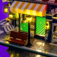 LMB 2.0 Kit di illuminazione a LED per LEGO&reg; 10182 Piazza dellAssemblea (Cafe Corner)