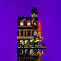 LMB 2.0 Kit di illuminazione a LED per LEGO&reg; 10182 Piazza dellAssemblea (Cafe Corner)
