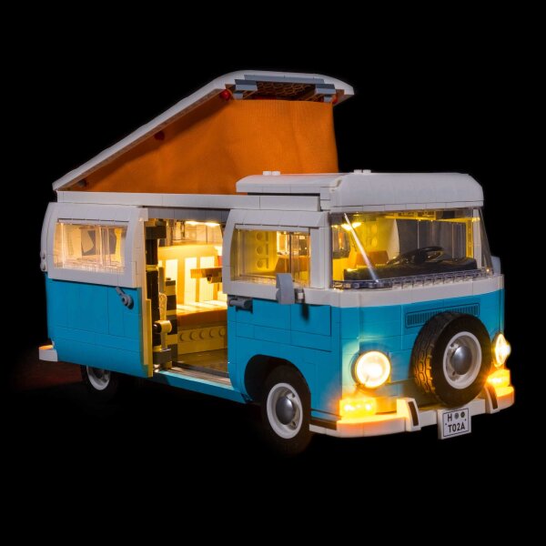 Kit di illuminazione a LED per LEGO® 10279 Camper van Volkswagen T2