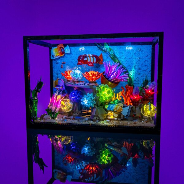LMB 2.0 Kit de lumi&egrave;re pour LEGO&reg; 10366 L&rsquo;aquarium tropical