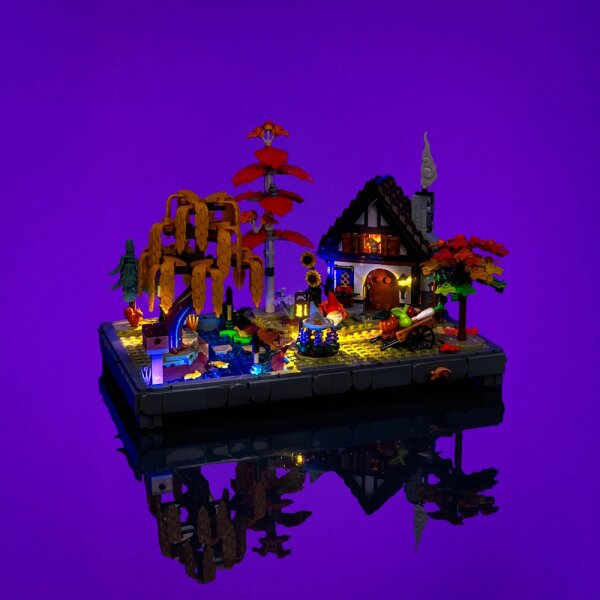 LMB 2.0 LED Licht Set f&uuml;r LEGO&reg; 11372 Herbstlicher Landhausgarten