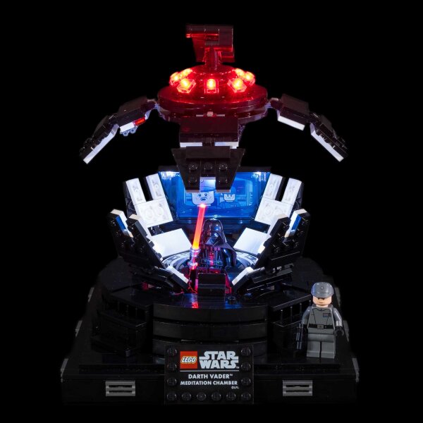 Kit di illuminazione a LED per LEGO® Camera di meditazione di Darth Vader