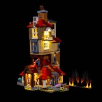 Kit de lumière pour LEGO® 75980 Harr Potter - Lattaque du Terrier des Weasley