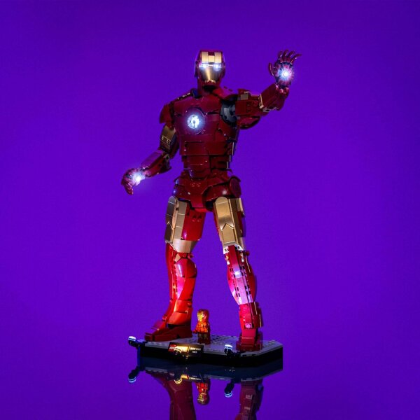 LMB 2.0 LEGO&reg; 76344# Iron Man Mark 3 Collectors Edition Light Kit