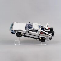 Supporto in acrilico per LEGO&reg; 10300 La macchina del tempo di Ritorno al futuro