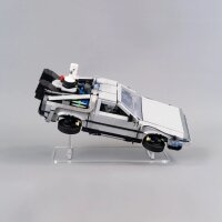 Supporto in acrilico per LEGO&reg; 10300 La macchina del tempo di Ritorno al futuro