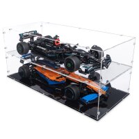 Acrylic display for LEGO&reg; 42171 Mercedes-AMG F1 W14 E Performance (With clear base, stackable)