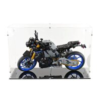 Pr&eacute;sentoir acrylique pour LEGO&reg; 42159 Yamaha MT-10 SP (avec fond noir)