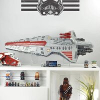 Acryl-St&auml;nder 2 in  1f&uuml;r LEGO&reg; 75367 SW Republikanischer Angriffskreuzer der Venator-Klasse