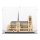 Pr&eacute;sentoir en acrylique pour LEGO&reg; 21061 Notre-Dame de Paris (avec base noire)