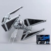 Support en acrylique pour LEGO&reg; 75382 Star Wars UCS TIE Interceptor