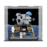 Acryl-Display f&uuml;r LEGO&reg; 10266 NASA Apollo 11 Mondlandef&auml;hre (Mit Hintergrundbild)