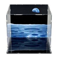 Acryl-Display f&uuml;r LEGO&reg; 10266 NASA Apollo 11 Mondlandef&auml;hre (Mit Hintergrundbild)