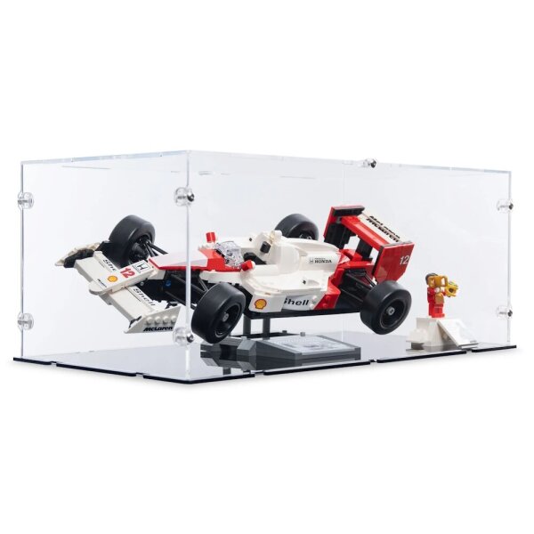 Display in acrilico per LEGO&reg; 10330 McLaren MP4/4 e Ayrton Senna