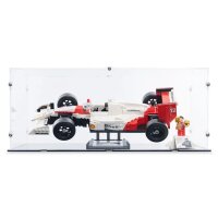 Display in acrilico per LEGO&reg; 10330 McLaren MP4/4 e Ayrton Senna