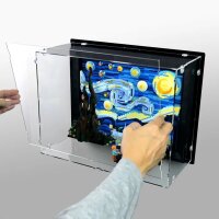 Pr&eacute;sentoir mural en acrylique pour LEGO&reg; 21333...