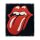 Acrylic wall display for LEGO&reg; 31206 The Rolling Stones