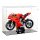 Pr&eacute;sentoir en acrylique pour LEGO&reg; 42202 Ducati Panigale V4 S (avec fond noir)