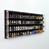 Acryl-Wand-Display f&uuml;r 100 LEGO&reg;-Minifiguren...