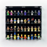 Pr&eacute;sentoir mural en acrylique pour 40 figurines...