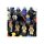 Acrylic display for 40 LEGO&reg; minifigures (with black base and studs)