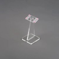 Support acrylique pour mod&egrave;les LEGO&reg; (inclin&eacute; 12 cm de hauteur)