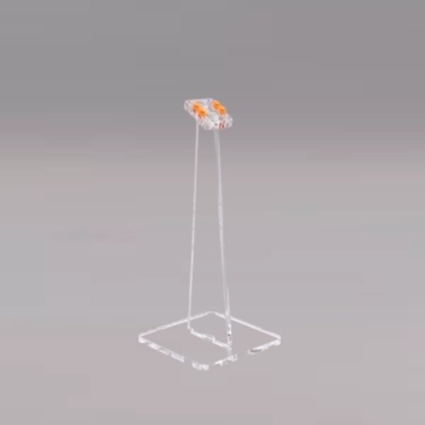 Acryl-St&auml;nder f&uuml;r LEGO&reg; Modelle (Angewinkelt 24 cm hoch)