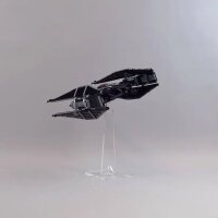 Acryl-St&auml;nder f&uuml;r LEGO&reg; Modelle (Angewinkelt 24 cm hoch)