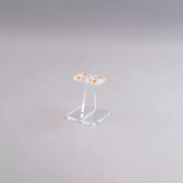 Acryl-St&auml;nder f&uuml;r LEGO&reg; Modelle (Flach 8 cm hoch)