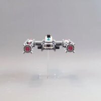 Acrylic stand for LEGO&reg; models (flat 12 cm high)