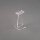 Acrylic stand for LEGO&reg; models (flat 12 cm high)