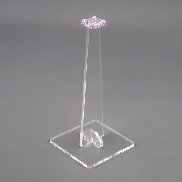 Acrylic stand for LEGO&reg; models (flat 24 cm high)
