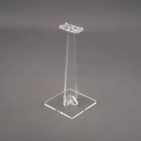 Acrylic stand for LEGO&reg; models (flat 24 cm high)